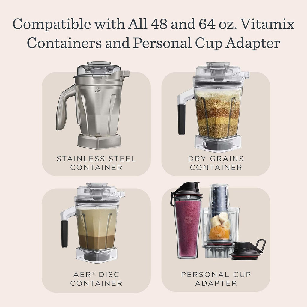 Vitamix VX1 Blender, Professional-Grade Kitchen Blender for Smoothies, Soups, Juices and More, 10-Speeds, Stainless Steel Blades, Self-Cleaning Kitchen Appliance, 64 Oz Classic Container, Black