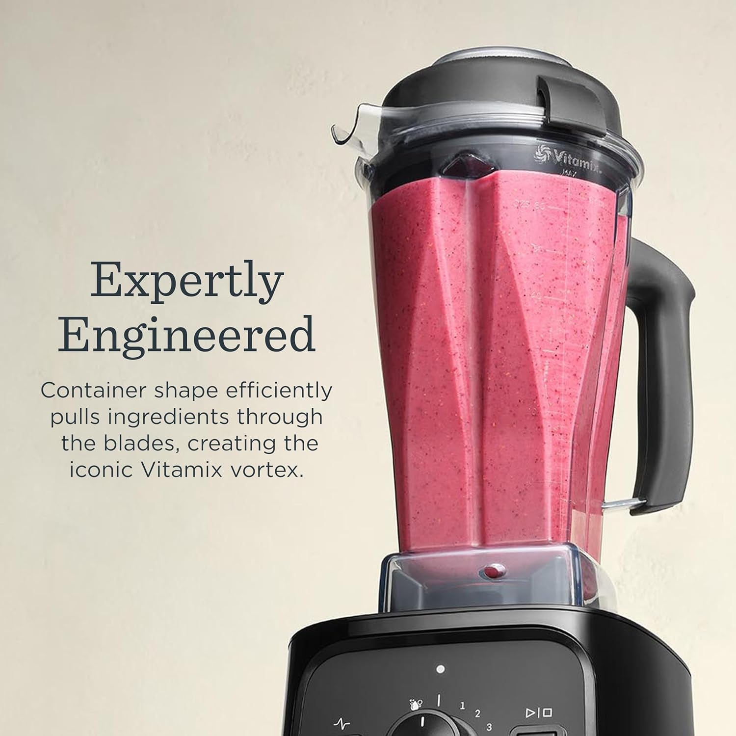 Vitamix VX1 Blender, Professional-Grade Kitchen Blender for Smoothies, Soups, Juices and More, 10-Speeds, Stainless Steel Blades, Self-Cleaning Kitchen Appliance, 64 Oz Classic Container, Black