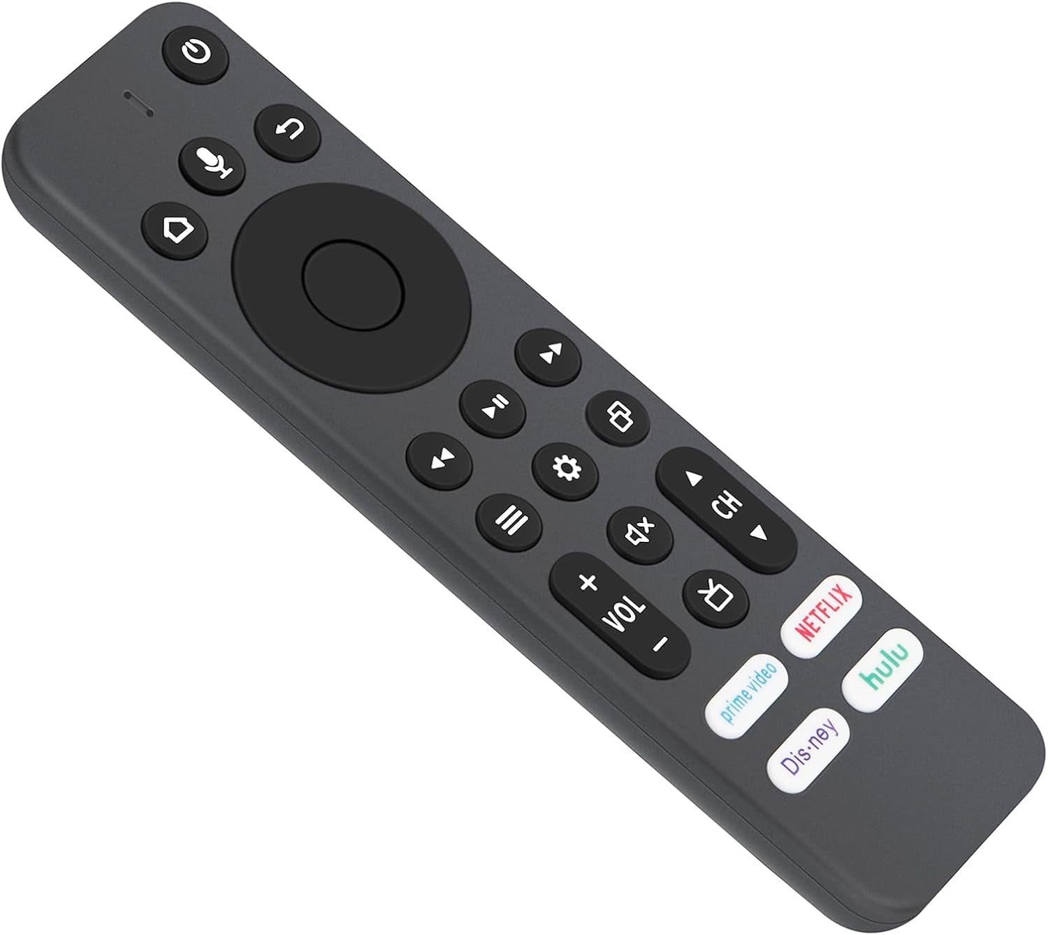 New Replacement Voice Universal Remote Control Fit for Insignia Toshiba Pioneer Hisense LED 4K UHD Smart TV NS-50F301NA24 NS-43F301NA22 58U6HF 50U6HF CP-RC1NA-22 CPRC1NA22