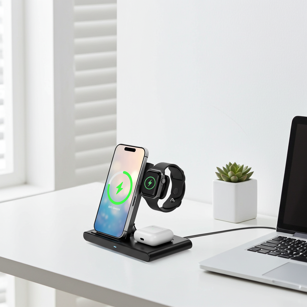 15W Multi-Device Wireless Charger