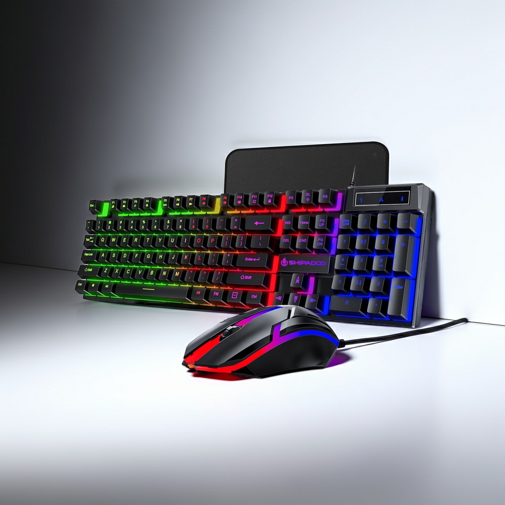 RGB Gaming Keyboard and Mouse Kit