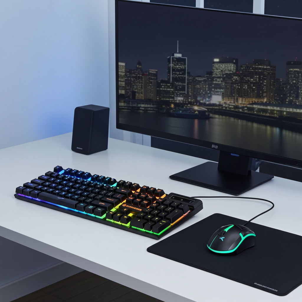 RGB Gaming Keyboard and Mouse Kit